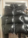 Men Black Mackage Vest  Worn 3 Times In Excellent Condition ! Very Nice !  Puffy