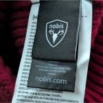 Nobis Emer Unisex Tailored Chunky Knit Beanie Rio Red Ribbed Beanie O/S