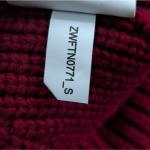 Nobis Emer Unisex Tailored Chunky Knit Beanie Rio Red Ribbed Beanie O/S