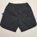 NOBIS Performance Quilted Shorts Men MEDIUM M Poly Blend BLACK Lined Drawstrings