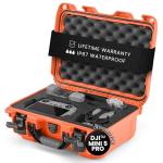 NANUK 915 DJI™ Mini 5 Pro Fly More Combo Plus - Waterproof Hard Case with Drone Foam Insert, Crushproof, Portable Travel Case, Made in Canada – Orange (15.8" x 12.1" x 6.8")