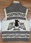 Canadian Sweater Company 100% Chunky Wool VINTAGE Vest, Hand-Knit women's XL