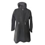 Mackage Virgin Wool Herringbone Black Knit Long Coat XS