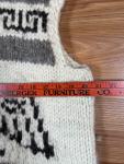 Canadian Sweater Company 100% Chunky Wool VINTAGE Vest, Hand-Knit women's XL