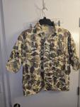 Vintage 60's Japanese-made Kodiak King Duck Hunting Camo Shirt Size: Med - Used
