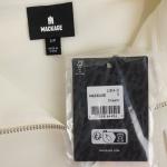 Mackage Lizia-O Cropped Pullover Sweatshirt In Cream Quarter Zip Women's Size S