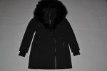 AUTHENTIC RUDSAK WOMENS MONKLAND WINTER DOWN COAT FUR BLACK  ALL SIZES NEW