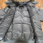 MACKAGE WOMEN DUCK DOWN COAT FUR HOOD Size L / 42