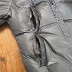 MACKAGE WOMEN DUCK DOWN COAT FUR HOOD Size L / 42