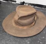 Outback Trading Company Kodiak Western Hat Men’s XL Durable Brown Leather