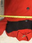 Vintage Hudson’s Bay Company Red/Black Point Blanket Coat Sz Large See Pics