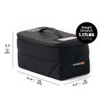 Nanuk N-PVD Messenger Bag for Camera and Drone, Black - 15L