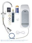 GROHE Blue Home Duo Starter Kit - Kitchen Mixer Tap for Filtered, Chilled and Sparkling Water (Includes Cooler Unit, Filter and Co2 Carbonization Bottle) High Swivel C-Spout, Chrome 31455001