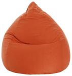 Gouchee Home Breeze Bean Bag Cover Only (Filling Not Included) Microfiber Orange