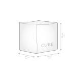 Gouchee Home Cube Raya Beige 15x15x15