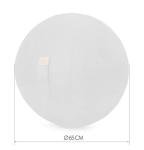 Gouchee Home Frankie Sitting Ball, 25.5 Dia, Grey