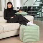 Gouchee Home Cube Raya Sage 15x15x15