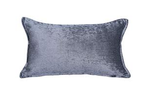 Gouchee Home 97116C Nicole Charcoal Cushion, 12" X 20"