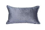 Gouchee Home 97116C Nicole Charcoal Cushion, 12" X 20"