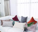 Gouchee Home 97116C Nicole Charcoal Cushion, 12" X 20"