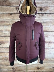 Mackage Dixon Bomber Size 38 / S Rabbit Fur