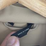 Mackage NWT Thurston Beige Hooded Jacket Men 44 Water-Resistant Wind Proof *NOTE