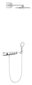 GROHE Duschsystem Rainshower Smart Control 360 Duo 26443 mit Thermostat Moon White