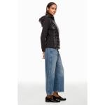 MACKAGE Della Hybrid Jacket Black Quilted Puffer Full Zip Hooded Sz S