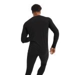 Arc'teryx Men's Black Merino Wool Crew Neck