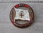 Hudson's Bay Company Pin Incorporated 1870 Round Pinback 1.48" Mapco