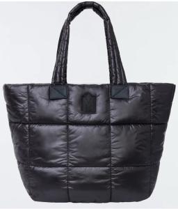 Mackage Rox tote Black Quilted Puffer Shoulder Bag, dust bag