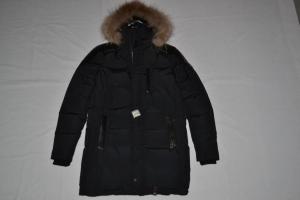 AUTHENTIC RUDSAK MENS Stefano Parka Jacket With Fur Trim ALL SIZES  BLACK NEW