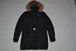 AUTHENTIC RUDSAK MENS Stefano Parka Jacket With Fur Trim ALL SIZES  BLACK NEW