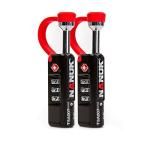 Nanuk TSA Approved Case Lock (Black, 2-Pack) Bundle (2 Items)