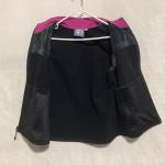 Copper River Fleece Vest Floral Trim Embroidery Alaska Made in USA Womens Sz M