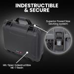 NANUK 920 Pro Photo Kit – Waterproof Travel Camera Hard Case with Padded Dividers & Lid Organizer, 16.7” x 13.4” x 6.8”, Dustproof & Impact-Resistant, Airline Carry-On Approved – Graphite