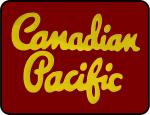 Canadian Pacific (CP) "1950' Style Script" - 50/50 Cotton/Polyester Adult Hoodie