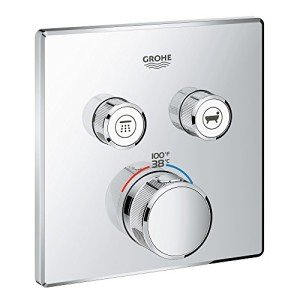 Grohe 29141000 Grohtherm SmartControl Thermostatic Trim, Starlight Chrome
