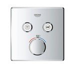 Grohe 29141000 Grohtherm SmartControl Thermostatic Trim, Starlight Chrome