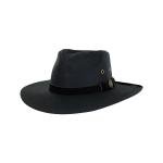 Outback Trading Company Men's Kodiak Black Oilskin Hat 1480-BLK