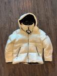Mackage Mens Cream Kent  LUSTROUS DOWN PUFFER  JACKET  Jacket Size 44