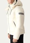 Mackage Mens Cream Kent  LUSTROUS DOWN PUFFER  JACKET  Jacket Size 44