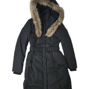 Atelier Noir Rudsak Black Winter Down Filled Hooded Coat Jacket Size Small