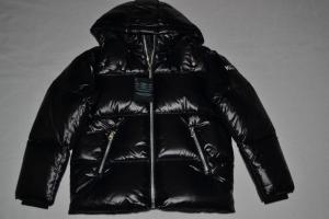 AUTHENTIC MACKAGE JESSE UNISEX Lustrous light down jacket 8-14 years BLACK NEW