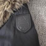 Atelier Noir Rudsak Black Winter Down Filled Hooded Coat Jacket Size Small