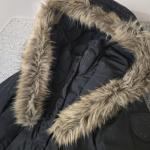 Atelier Noir Rudsak Black Winter Down Filled Hooded Coat Jacket Size Small