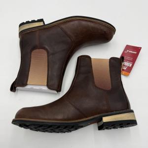 Kodiak Alma Boots Mens Size 10 Brown Leather Chelsea Water Resistant KD419042A09