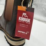 Kodiak Alma Boots Mens Size 10 Brown Leather Chelsea Water Resistant KD419042A09