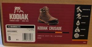 Canada Kodiak Crusade Mens 8W Leather Waterproof Composite Safety Toe 6" Boots 