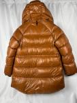 Mackage Karsyn Womens Down Puffer Coat Hooded RDS Certified Brown Winter XXS
